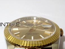 DateJust 41 126333 904L SS/YG VSF 1:1 Best Edition Gold Dial on Jubilee Bracelet VS3235