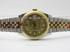 DateJust 41 126333 904L SS/YG VSF 1:1 Best Edition Gold Fluted Dial on Jubilee Bracelet VS3235