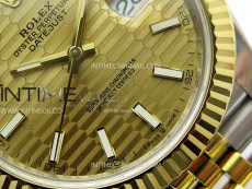 DateJust 41 126333 904L SS/YG VSF 1:1 Best Edition Gold Fluted Dial on Jubilee Bracelet VS3235