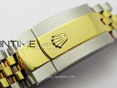 DateJust 41 126333 904L SS/YG VSF 1:1 Best Edition Gold Fluted Dial on Jubilee Bracelet VS3235
