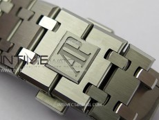 Royal Oak 41mm 15407 SS ZF 1:1 Best Edition Skeleton Dial on SS Bracelet A3132