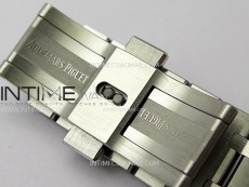 Royal Oak 41mm 15407 SS ZF 1:1 Best Edition Skeleton Dial on SS Bracelet A3132