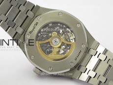Royal Oak 41mm 15407 SS ZF 1:1 Best Edition Skeleton Dial on SS Bracelet A3132