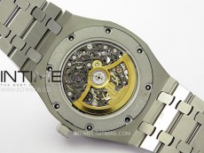 Royal Oak 41mm 15407 SS ZF 1:1 Best Edition Skeleton Dial on SS Bracelet A3132