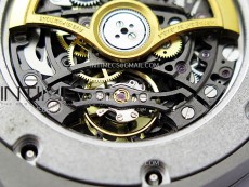 Royal Oak 41mm 15407 SS ZF 1:1 Best Edition Skeleton Dial on SS Bracelet A3132