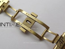 Royal Oak 41mm 15407 RG ZF 1:1 Best Edition Skeleton Dial on RG Bracelet A3132