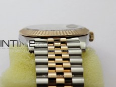 DateJust 41 126331 904L SS/RG VSF 1:1 Best Edition Motif Gray Fluted Dial on Jubilee Bracelet VS3235