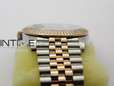 DateJust 41 126331 904L SS/RG VSF 1:1 Best Edition Motif Gray Fluted Dial on Jubilee Bracelet VS3235