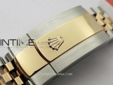 DateJust 41 126331 904L SS/RG VSF 1:1 Best Edition Motif Gray Fluted Dial on Jubilee Bracelet VS3235
