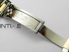 YachtMaster II 116681 Blue Ceramic Bezel SS/RG KF 1:1 Best Edition White Dial on Bracelet A7750