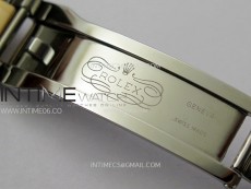 YachtMaster II 116681 Blue Ceramic Bezel SS/RG KF 1:1 Best Edition White Dial on Bracelet A7750