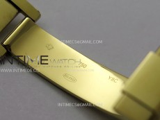 YachtMaster II 116688 Blue Ceramic Bezel YG KF 1:1 Best Edition White Dial on YG Bracelet A7750
