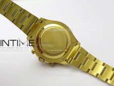 YachtMaster II 116688 Blue Ceramic Bezel YG KF 1:1 Best Edition White Dial on YG Bracelet A7750