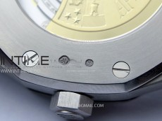 Royal Oak 41mm 15410 Frosted SS ZF 1:1 Best Edition Blue Textured Dial on SS Bracelet SA3120 Super Clone
