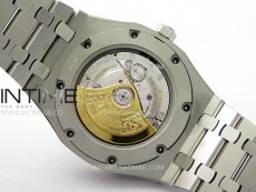 Royal Oak 41mm 15410 Frosted SS ZF 1:1 Best Edition Blue Textured Dial on SS Bracelet SA3120 Super Clone