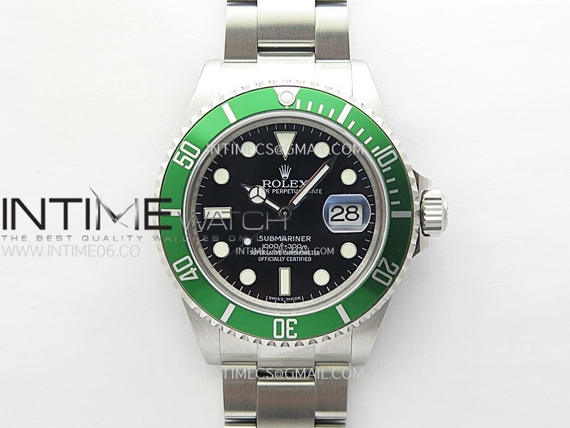 Submariner 16610 LV 904L Steel WF 1:1 Best Edition on SS Bracelet SH3135 V2