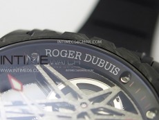 Excalibur Rddbex0393 FC BBR Best Edition Skeleton Dial on Black Rubber Strap A2136 Tourbillon V4