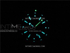 Seamaster 6000M Ultra Deep SS TF 1:1 Best Edition White Dial Blue Ceramic Bezel on Black Rubber Strap A2824