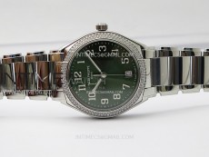 Twenty~4 7300/1200A SS PPF 1:1 Best Edition Green Dial on SS Bracelet A324 Super Clone