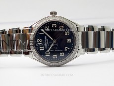 Twenty~4 7300/1200A SS PPF 1:1 Best Edition Blue Dial on SS Bracelet A324 Super Clone