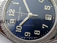 Twenty~4 7300/1200A SS PPF 1:1 Best Edition Blue Dial on SS Bracelet A324 Super Clone