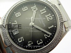 Twenty~4 7300/1200A SS PPF 1:1 Best Edition Gray Dial on SS Bracelet A324 Super Clone