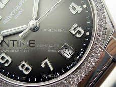 Twenty~4 7300/1200A SS PPF 1:1 Best Edition Gray Dial on SS Bracelet A324 Super Clone
