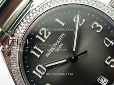 Twenty~4 7300/1200A SS PPF 1:1 Best Edition Gray Dial on SS Bracelet A324 Super Clone