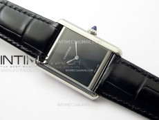 Tank Louis Ladies 25mm SS 8848F 1:1 Best Edition Blue Dial on Blue Leather Strap Ronda Quartz