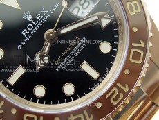 GMT-Master II 126715 CHNR NTF 1:1 Best Edition on Black Dial RG Bracelet VR3285 CHS