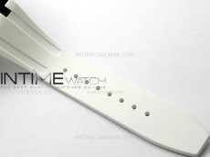 Royal Oak 41mm 15400 SS APSF 1:1 Best Edition White Textured Dial on Black Rubber Strap SA3120 Super Clone V3