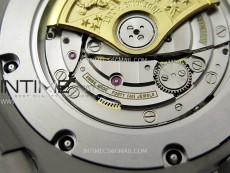 Royal Oak 41mm 15400 SS APSF 1:1 Best Edition White Textured Dial on Black Rubber Strap SA3120 Super Clone V3