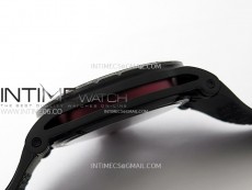 Excalibur Rddbex0815 DLC Ti BBR Best Edition Red Skeleton Dial on Black Rubber Strap Asian RD505SQ