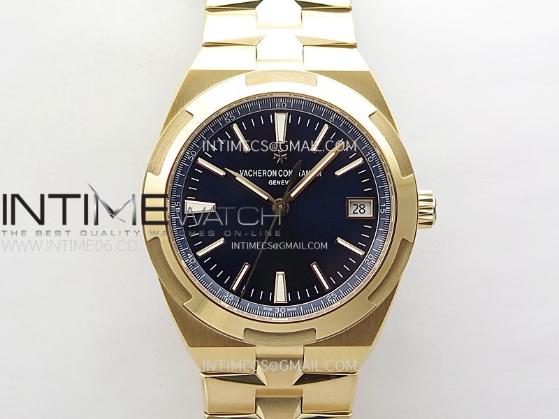 Overseas 4520V RG ZF 1:1 Best Edition Blue Dial on RG Bracelet A5100