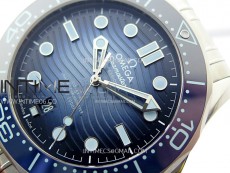 Seamaster 300 VSF 1:1 Best Edition Summer Blue Dial on SS Bracelet A8800