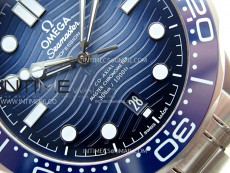 Seamaster 300 VSF 1:1 Best Edition Summer Blue Dial on SS Bracelet A8800