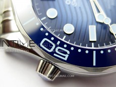 Seamaster 300 VSF 1:1 Best Edition Summer Blue Dial on SS Bracelet A8800