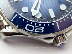 Seamaster 300 VSF 1:1 Best Edition Summer Blue Dial on SS Bracelet A8800