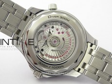 Seamaster Diver 300M B50F Green Ceramic Green Dial on SS Bracelet A8800 (Free Rubber Strap)