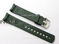 Seamaster Diver 300M B50F Green Ceramic Green Dial on SS Bracelet A8800 (Free Rubber Strap)