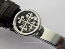 Perpetual Calendar 5320G-001 SS KRF 1:1 Best Edition Cream Dial on Brown Leather Strap A324