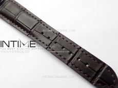 Perpetual Calendar 5320G-001 SS KRF 1:1 Best Edition Cream Dial on Brown Leather Strap A324
