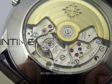 Perpetual Calendar 5320G-001 SS KRF 1:1 Best Edition Cream Dial on Brown Leather Strap A324