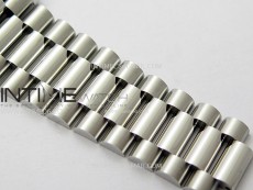 Day Date 228236 40mm 904L SS 1:1 AR+F Best Edition Ice Blue Dial Roman Markers on SS President Bracelet SA3255