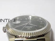 Day Date 228236 40mm 904L SS 1:1 AR+F Best Edition Green Dial Roman Markers on SS President Bracelet SA3255