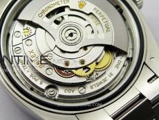 Day Date 228236 40mm 904L SS 1:1 AR+F Best Edition White Dial Roman Markers on SS President Bracelet SA3255