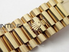 Day Date 228235 40mm 904L RG 1:1 AR+F Best Edition RG Dial Roman Markers on RG President Bracelet SA3255