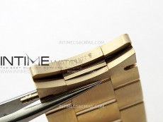 Day Date 228235 40mm 904L RG 1:1 AR+F Best Edition RG Dial Roman Markers on RG President Bracelet SA3255