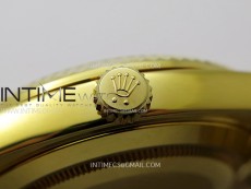 Day Date 228238 40mm 904L YG 1:1 AR+F Best Edition Green Dial Roman Markers on YG President Bracelet SA3255