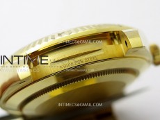 Day Date 228238 40mm 904L YG 1:1 AR+F Best Edition Green Dial Roman Markers on YG President Bracelet SA3255